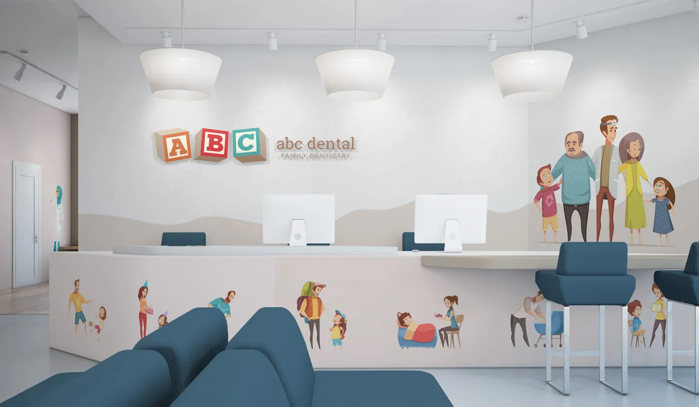 ABC Dental office mockup