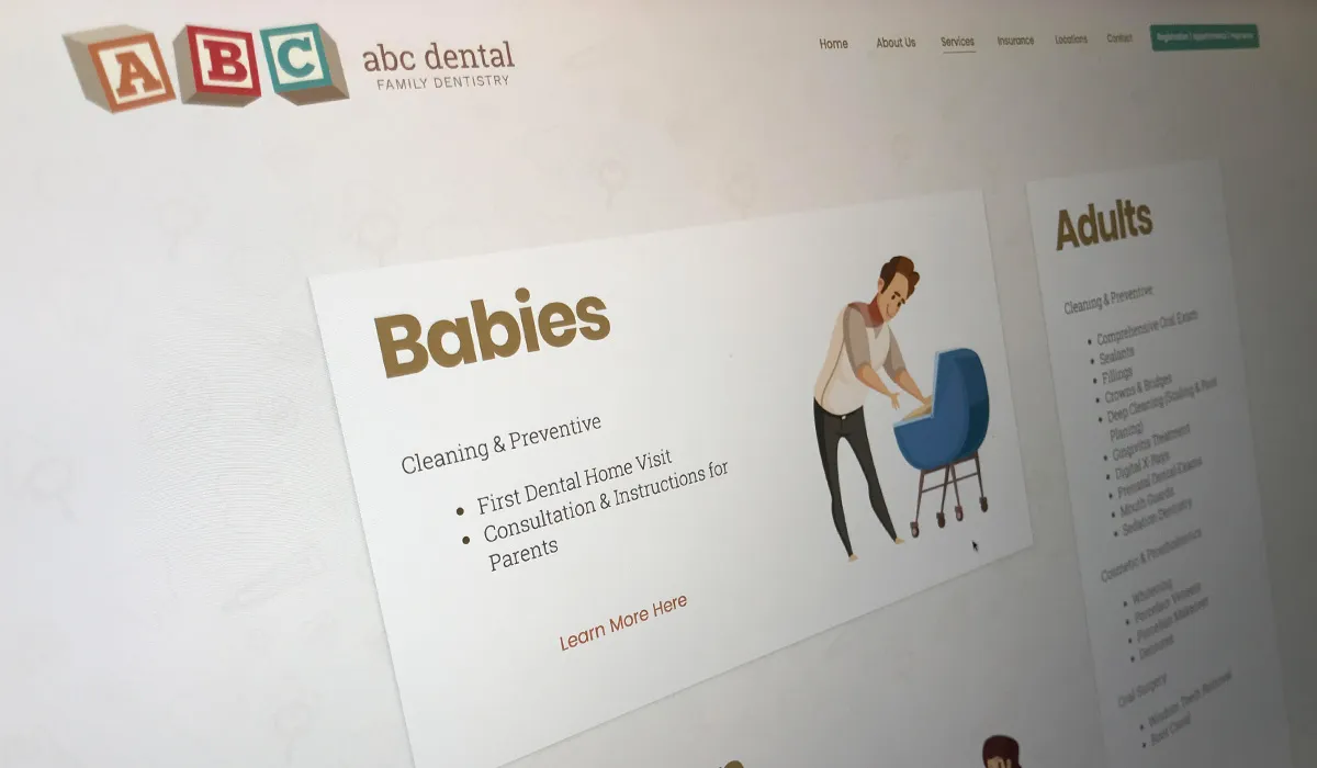 ABC Dental screenshot