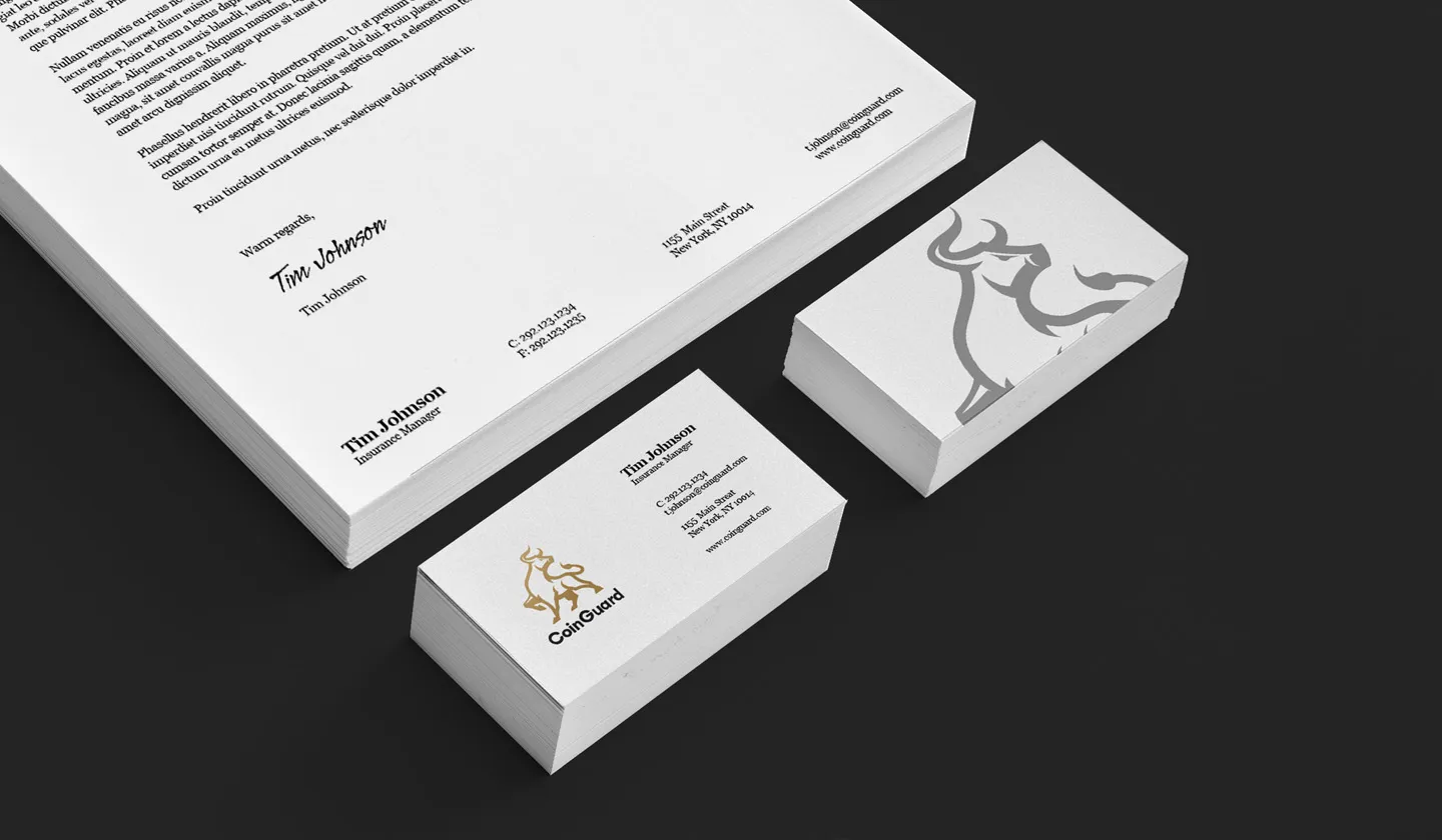 coinguard business cards