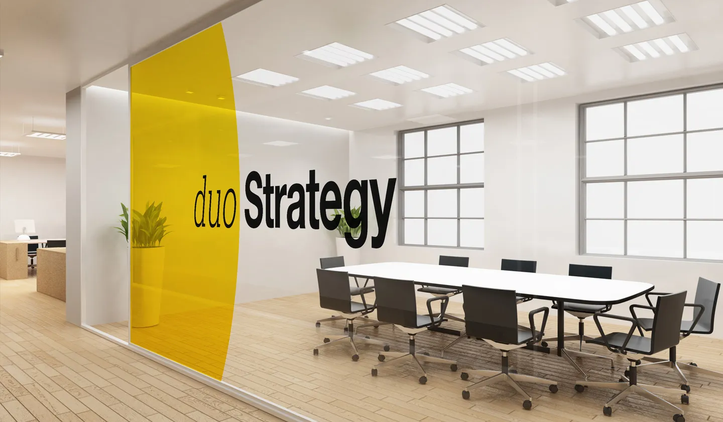 Duo strategy office meeting room
