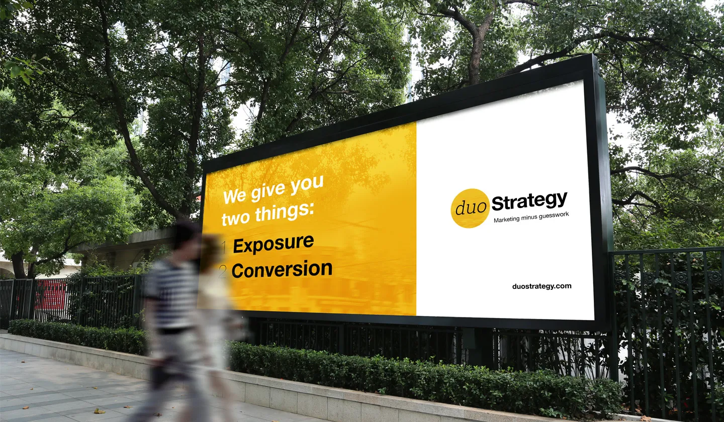 duo strategy street ad