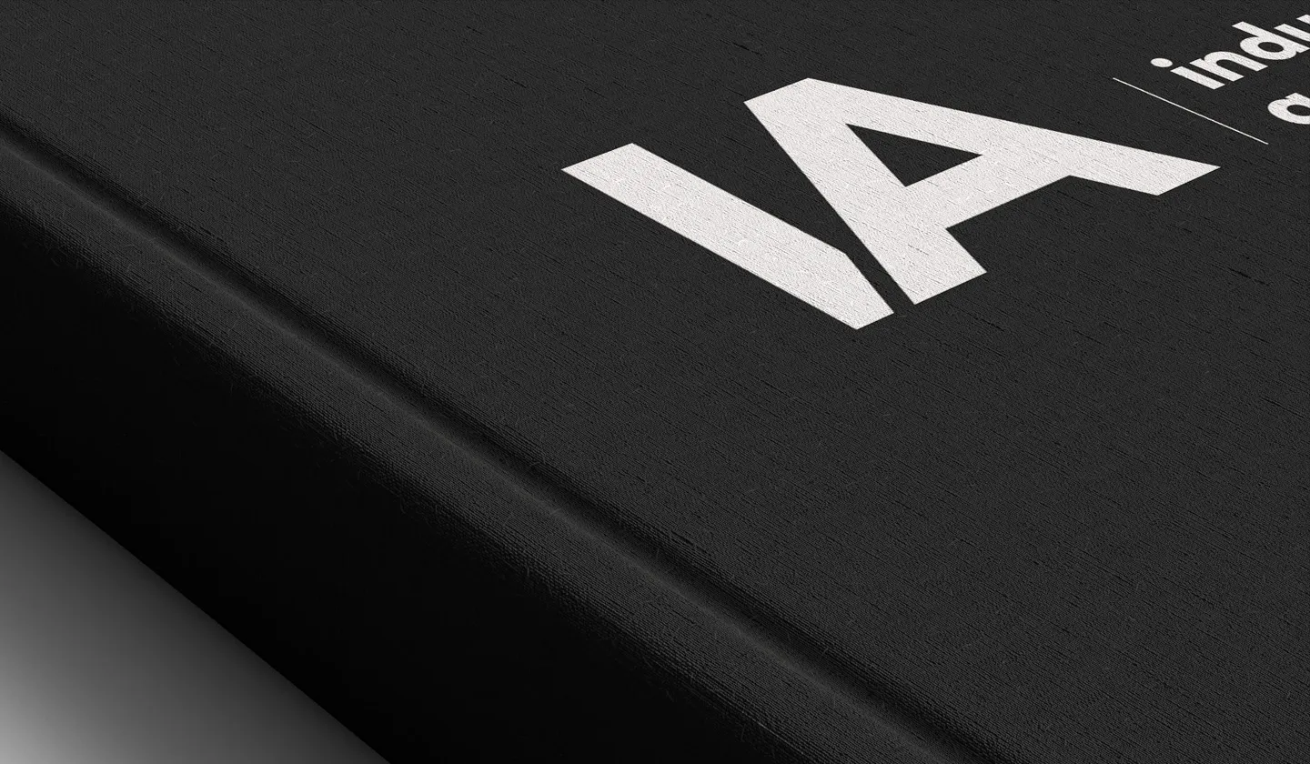 industry academy book cover mockup