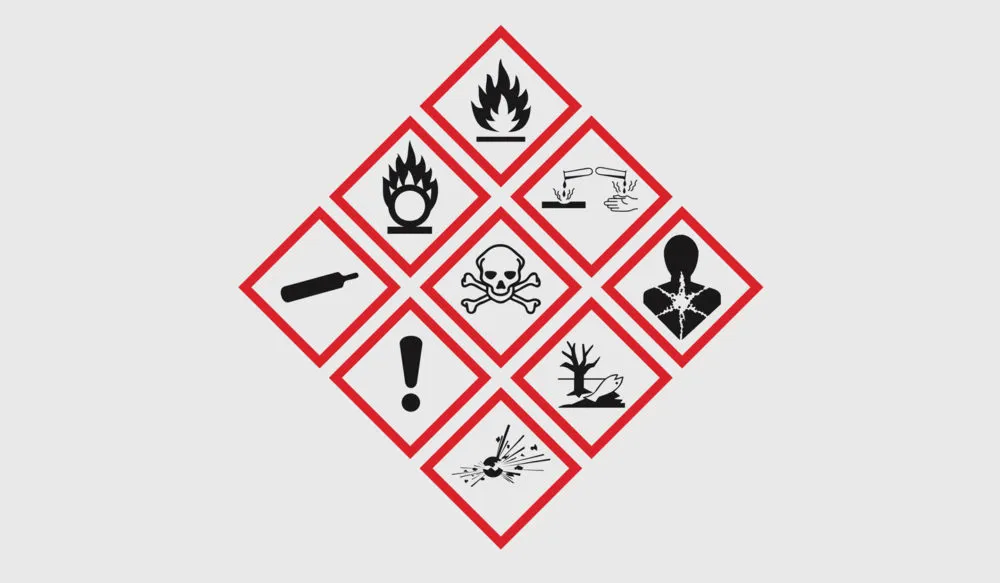 SDS icons danger