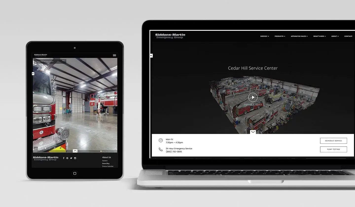 Siddon responsive mockup