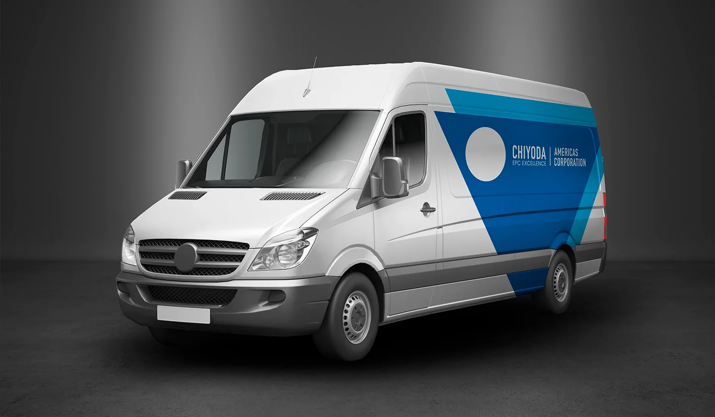 Truck office mockup
